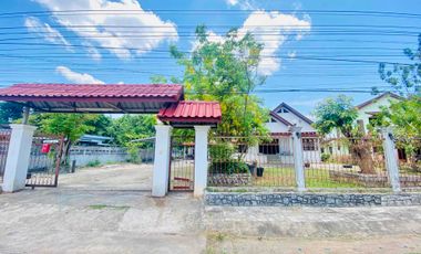 บ้านเดี่ยว1ชั้น พื้นที่กว้างข้าง