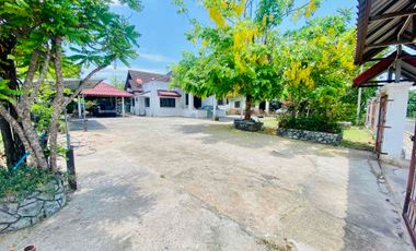 บ้านเดี่ยว1ชั้น พื้นที่กว้างข้าง