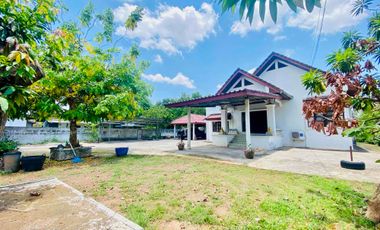 บ้านเดี่ยว1ชั้น พื้นที่กว้างข้าง