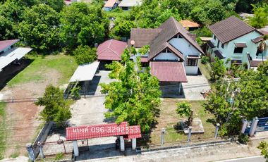 บ้านเดี่ยว1ชั้น พื้นที่กว้างข้าง