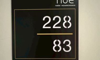 For Sales Nue Noble Ngamwongwan Unit 228/83
