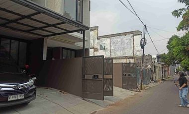 Dijual Rumah Baru desain modern Jl nangka 7 Cengkareng Jakarta Barat