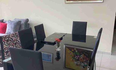 Renta de departamento PB de 2 habs full amoblado Urb Entrerios condominio Palmira vía a Samborondón cercano UEES
