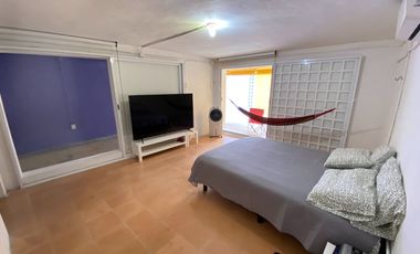 CASA AMUEBLADA  CON 3 RECÁMARAS Y PANELES SOLARES, CENTRO MÉRIDA