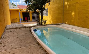 CASA AMUEBLADA  CON 3 RECÁMARAS Y PANELES SOLARES, CENTRO MÉRIDA