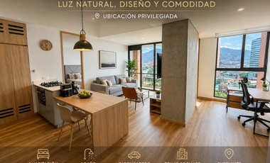 🔴 Moderno apartamento Amoblado en venta de 64,72 m² Envigado Parte plana cerca a mayorca