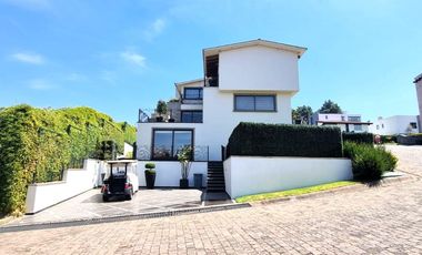 Casa en Venta Club de Golf Los Encinos ubicado en el Kilómetro 44.5 de la carretera Mexico-Toluca, Lerma, Estado de Mexico.