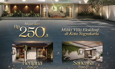 Investasi Villa Terjangkau ke Pasar Beringharjo Konsep Private Living dengan Potensi Return Menarik