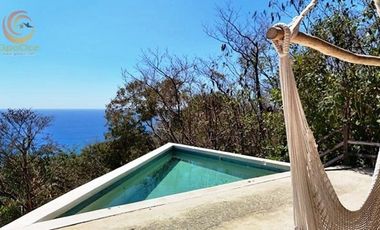 CASA con increíble vista a Punta Cometa, Mazunte.