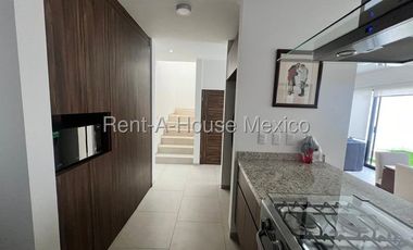 Zibatá Casa amueblada con home office y jardín en renta Bpa2420