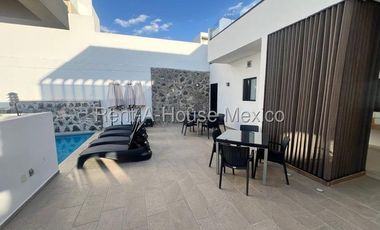 Zibatá Casa amueblada con home office y jardín en renta Bpa2420