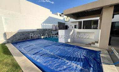 Zibatá Casa amueblada con home office y jardín en renta Bpa2420