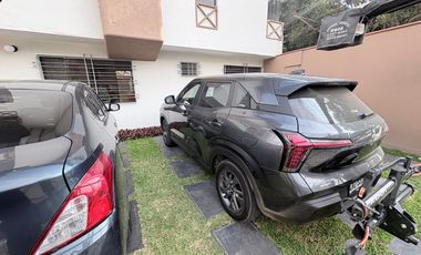 Departamento en Primer Piso con salida a Parque Santiago de Surco