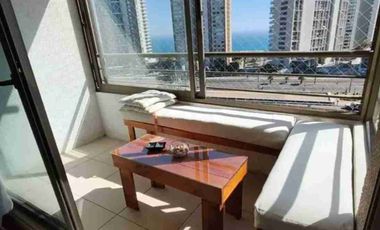 Arriendo departamento 1D 1B Vista al Mar Concon Estacionamiento bodega piscina