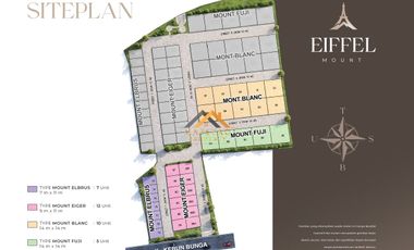 Launching Now Villa EIFFEL MOUNT Jalan kebun bunga Daerah Brastagi