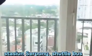 Disewakan Apartemen Tree Park BSD Serpong 2 bedroom Perminggu