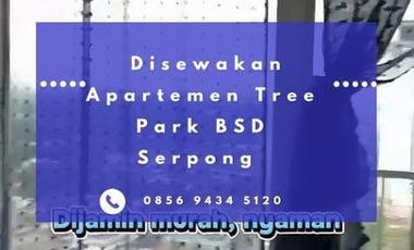Disewakan Apartemen Tree Park BSD Serpong 2 bedroom Perminggu