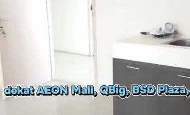 Disewakan Apartemen di Tree Park, BSD Serpong 2 bedroom perbulanan