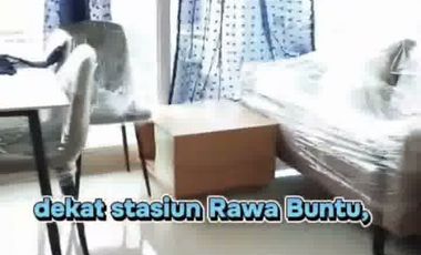 Disewakan Apartemen di Tree Park, BSD Serpong 2 bedroom perbulanan