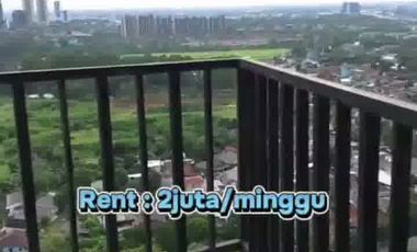 Disewakan Apartemen di Tree Park, BSD Serpong 2 bedroom perbulanan