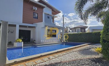 With Solar Panels 4 Bedroom 2-Storey House and Lot with pool for SALE in Telebastagan San Fernando Pampanga near SM