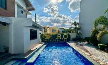With Solar Panels 4 Bedroom 2-Storey House and Lot with pool for SALE in Telebastagan San Fernando Pampanga near SM