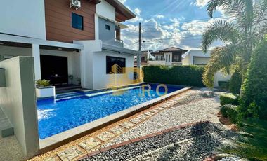 With Solar Panels 4 Bedroom 2-Storey House and Lot with pool for SALE in Telebastagan San Fernando Pampanga near SM