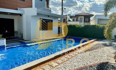 With Solar Panels 4 Bedroom 2-Storey House and Lot with pool for SALE in Telebastagan San Fernando Pampanga near SM