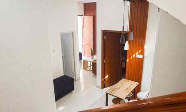 kontrakan rumah / villa  mewah 2 lantai Furnished  tinggal bawa koper
