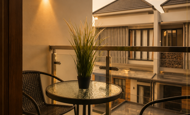 kontrakan rumah / villa  mewah 2 lantai Furnished  tinggal bawa koper