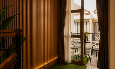 kontrakan rumah / villa  mewah 2 lantai Furnished  tinggal bawa koper