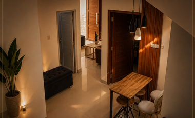 kontrakan rumah / villa  mewah 2 lantai Furnished  tinggal bawa koper