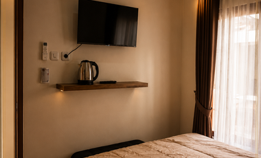 kontrakan rumah / villa  mewah 2 lantai Furnished  tinggal bawa koper