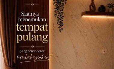 kontrakan rumah / villa  mewah 2 lantai Furnished  tinggal bawa koper