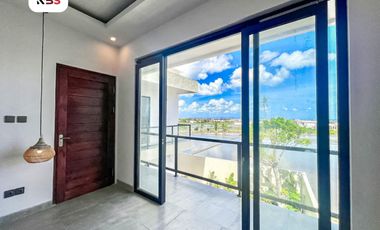 FOR SALE VILLA BRAND NEW FULL FURNISHED WITH LARGE SWIMMING POOL AT PERERENAN