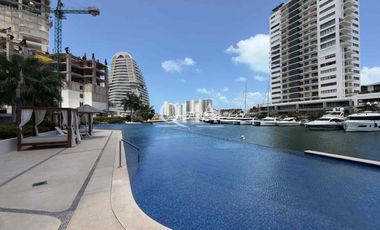 Departamento en renta en Blume Puerto Cancún