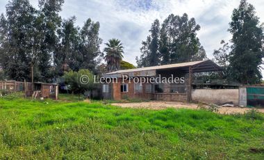 Leon Propiedades vende 4,4 has. a orilla de camino principal, sector Pataguilla, Curacaví.