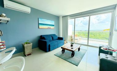 Venta de apartamento de 1 habitación en Morros Epic ideal para Airbnb Cartagena