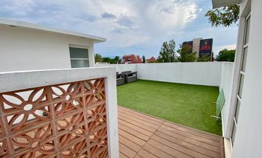 Renta Departamento con Roof Garden frente a Parque Arboledas | Del Valle Centro