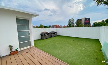 Renta Departamento con Roof Garden frente a Parque Arboledas | Del Valle Centro