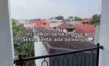 Dijual Ruko Baru 4 Lantai Pinggir Jalan Daerah M. Kahfi Jagakarsa Jakarta Selatan