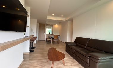 Apartamento amoblado en venta para estrenar Solarium del cañón