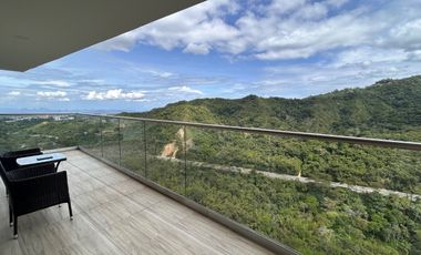 Apartamento amoblado en venta para estrenar Solarium del cañón