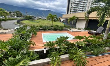 Apartamento amoblado en venta para estrenar Solarium del cañón