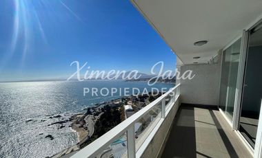 Se arrienda departamento con vista al mar en Costa de Montemar