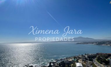 Se arrienda departamento con vista al mar en Costa de Montemar