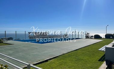 Se arrienda departamento con vista al mar en Costa de Montemar