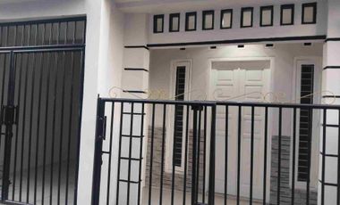 Dijual rumah baru 390 juta nego dekat/hanya 10 meter jarak ke jalan angkot