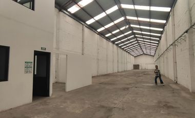SAN BERNARDINO TLAXCALANCINGO RENTA BODEGA 1278M2 A POCOS METROS DE CARRETERA FEDERAL PUEBLA- ATLIXCO