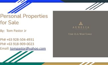 Aurelia Residences Premiere Unit Priced to Sell Immediately! BGC Taguig City